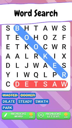 WOW 3 in 1: Word Search Games - Screenshot 2