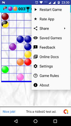 Bubbles in Line - Screenshot 3