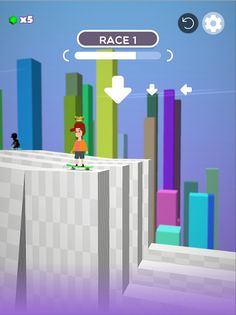 Skater Racing 3D - Screenshot 4