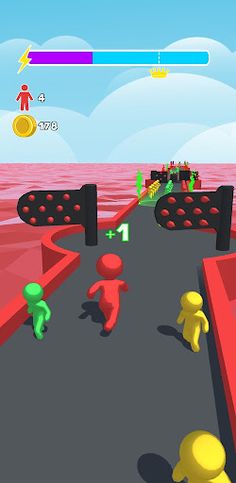 Tall Man Run 3D - Bridge Race - Screenshot 2