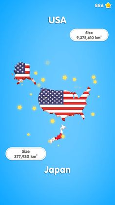 Country Size Comparison - Screenshot 4