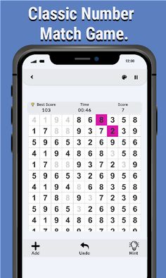 Number Match - puzzle game - Screenshot 1