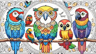 ASMR Color Mandala Bird Relief - Screenshot 2