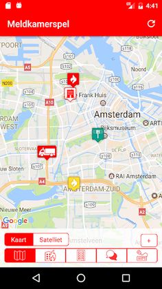 Meldkamerspel - Screenshot 1