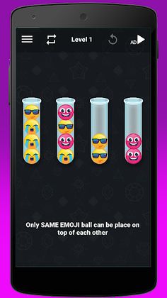 Emoji Sorting Puzzle - Screenshot 3