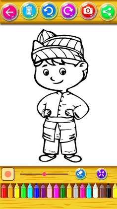 Mewarnai Baju Adat Indonesia - Screenshot 3