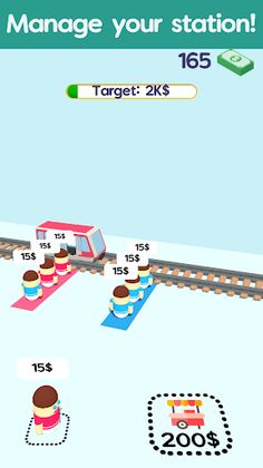 Train Station - idle simulator - Screenshot 1