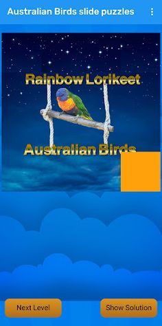 Tiles puzzle Bird's - Screenshot 4