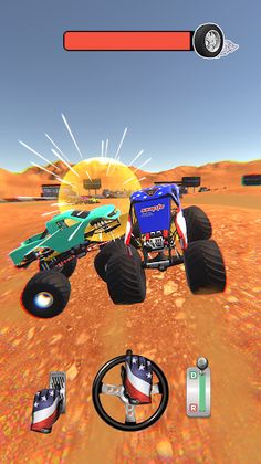 Monster Truck Action - Screenshot 2