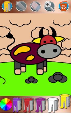 Coloring Book : Paint Animals - Screenshot 4