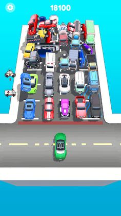 Chain Car: 2048 3D Merge Cars - Screenshot 3