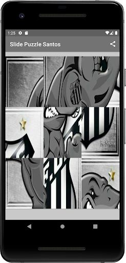 Slide Puzzle Santos Soccer - Screenshot 3