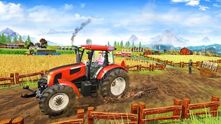 Real Tractor Farming Drive 3D - Screenshot 1