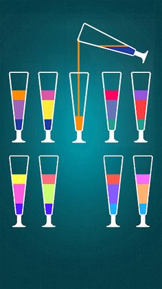 Rainbow Sort Color Sorting - Screenshot 3