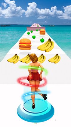 Body Race Run 3d fat 2 fit - Screenshot 4