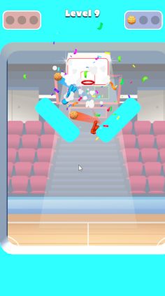 Dribble Up Basketball - Screenshot 2