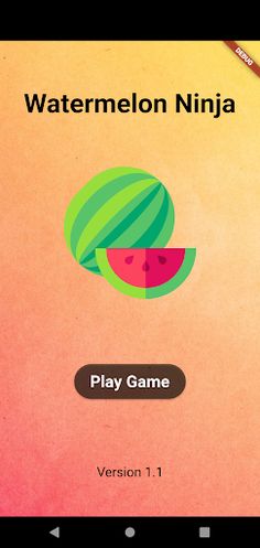Watermelon Ninja - Screenshot 1
