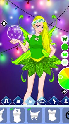 Magic Fairy Butterfly Dress up - Screenshot 4