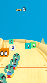 Hatsune Miku Amiguru Train - Screenshot 4