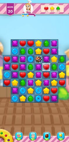 Candy Sweet Bomb Game - Match - Screenshot 2