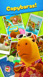 Capybara Land: Match & Design - Screenshot 4