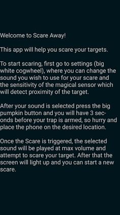 Scare Away - With Motion Detec - Screenshot 4