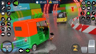 Auto Rickshaw Tuk Tuk Game 3D - Screenshot 3