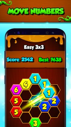 Hexa Numbers: Merge Puzzle - Screenshot 1