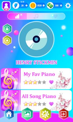 The Henry Stickmin Piano Tiles - Screenshot 1