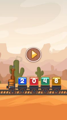 Train 2048 - Screenshot 1