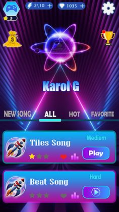 Kar0l G Tiles Hop - Screenshot 1