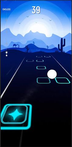 Turning red Tiles Hop - Screenshot 4