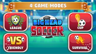 Big Head Soccer - Screenshot 2