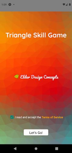 Triangle Skill Game - Screenshot 1