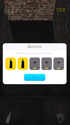 Bottle on Stairs: Rolling Down - Screenshot 1