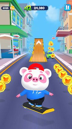 Piggy Panda Run: Fun Game - Screenshot 3