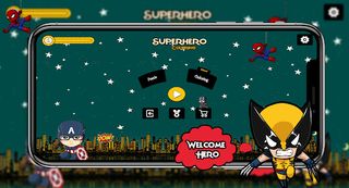 Superhero Coloring Book - Screenshot 2