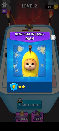 Banana Cat Merge Master Fun - Screenshot 3