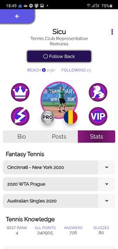 Tennis Instinct - Live Score T - Screenshot 2