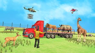 Animal Transport Truck Games - Screenshot 2