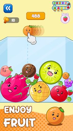 Juicy Fruit: Merge And Drop - Screenshot 1