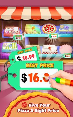 Sweet Pizza Shop - Cooking Fun - Screenshot 3