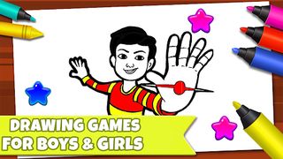 coloring rudra game - Screenshot 3