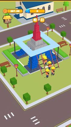 Idle city Building tycoon - Screenshot 2
