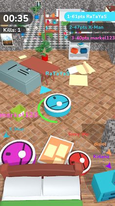 Robot Cleaners.io - Screenshot 1