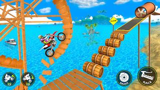 MX Grau Wheeli Bike Stunt GAME - Screenshot 2