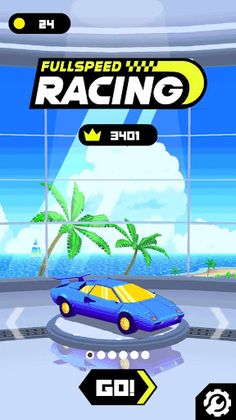 Full Speed Racing game - Screenshot 1