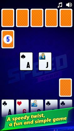 Speed Card Game: Spit Slam - Screenshot 3