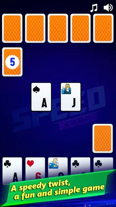 Speed Card Game: Spit Slam - Screenshot 3