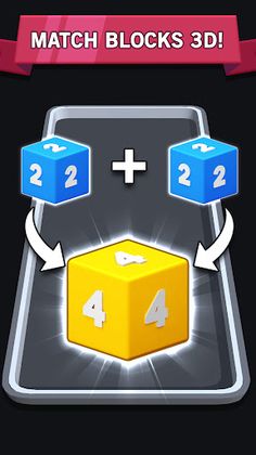 Match Block 3D - 2048 Merge Ga - Screenshot 2